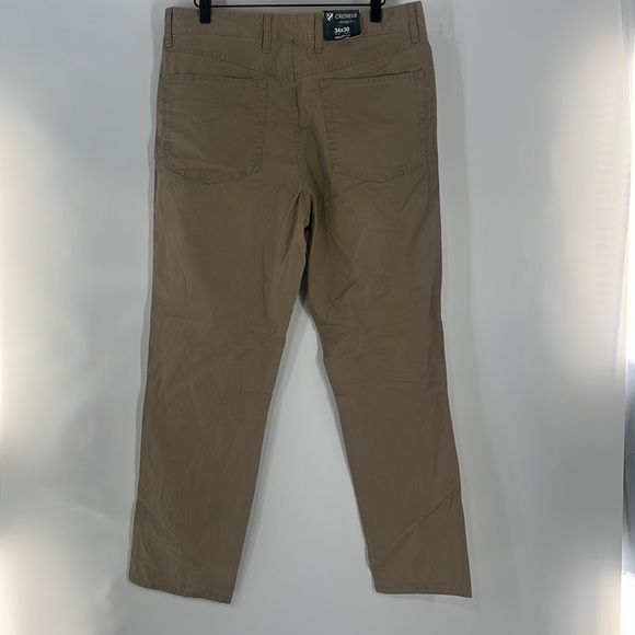 Cremieux Tan Straight Chinos and Khaki Pants Size 34X30 NWT - Picture 2 of 2